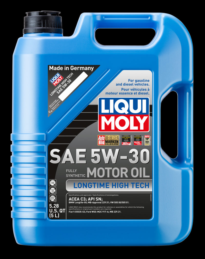 Liqui Moly 5L Longtime High Tech SAE 5W30 Motor Oil 2039