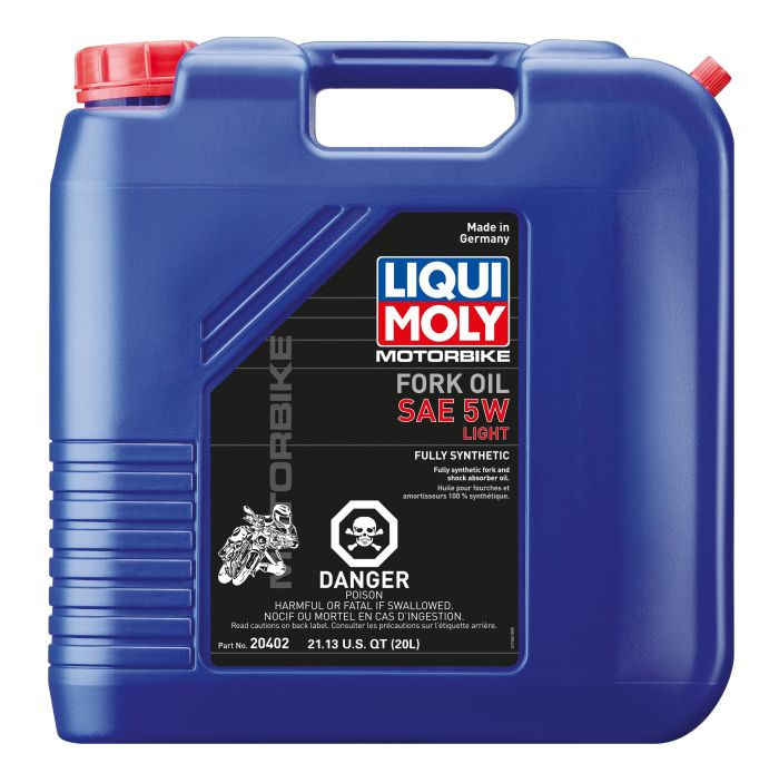 Liqui Moly 20L SAE 5W Light Motorbike Fork Oil 20402