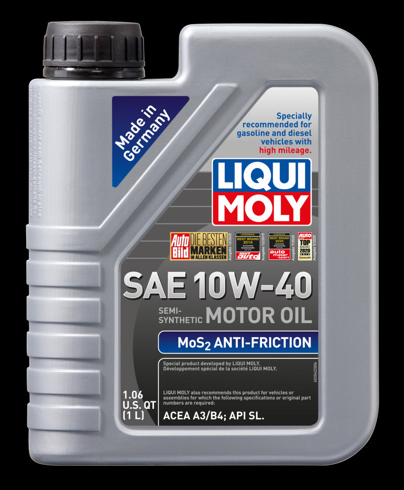 Liqui Moly 1L MoS2 Anti-Friction 10W40 Motor Oil 2042