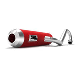 HMF Muffler Honda Ruckus 03-14 Red Performance Full System Exhaust Mini End Cap