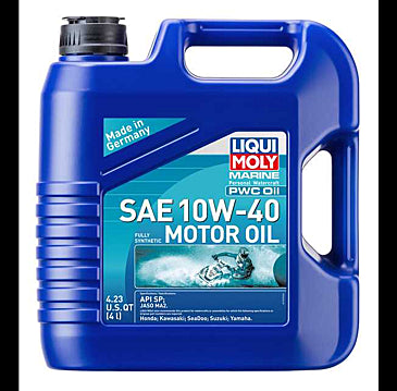 Liqui Moly 4L PWC SAE 10W40 Marine Motor Oil 20530