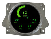Intellitronix Green OEM Replacement Digital LED Gauge Panel For Ford Bronco 1966-1977