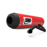 HMF Muffler Honda Grom 17-20 Red Performance Full System Exhaust Mini Blackout End Cap