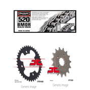 520 BMOR Chain,Front & Rear Sprocket Kit POLARIS 500 Predator E 2x4 2003-2004