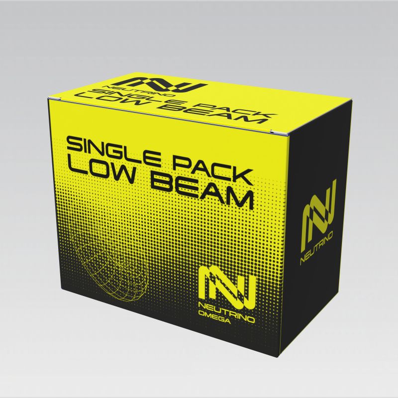 Kintorque Neutrino Omega Single Light 1-Pack Low Beam For Ski-Doo / Lynx Snowmobiles