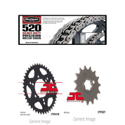520H Heavy-Duty Chain,Front & Rear Sprocket Kit KAW KXT250A Tecate 1984-1985