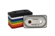 Woodys Double Grand Digger Support Plates Powder Coated White (48) ADG-3815-48