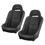DragonFire Racing HighBack GT Seats for RZR Turbo, RZR 1000 & RZR 900 Models - Black - Pair - 15-1152