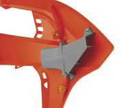 Cycra Powerflow Intake Radiator Shroud Orange - 1CYC-1901-22