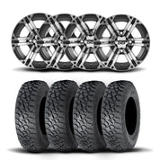 ITP SS212 15" Machined Black Wheels And Tenacity Tires [32x10R-15]