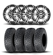 ITP SS212 15" Machined Black Wheels And Tenacity Tires [32x10R-15]