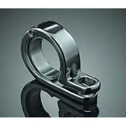 Kuryakyn 1 1/8" 1 1/4" Chrome Steel P-Clamp Frame Engine Guard Harley Universal