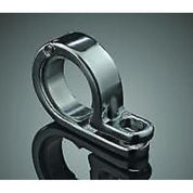 Kuryakyn 1 1/8" 1 1/4" Chrome Steel P-Clamp Frame Engine Guard Harley Universal