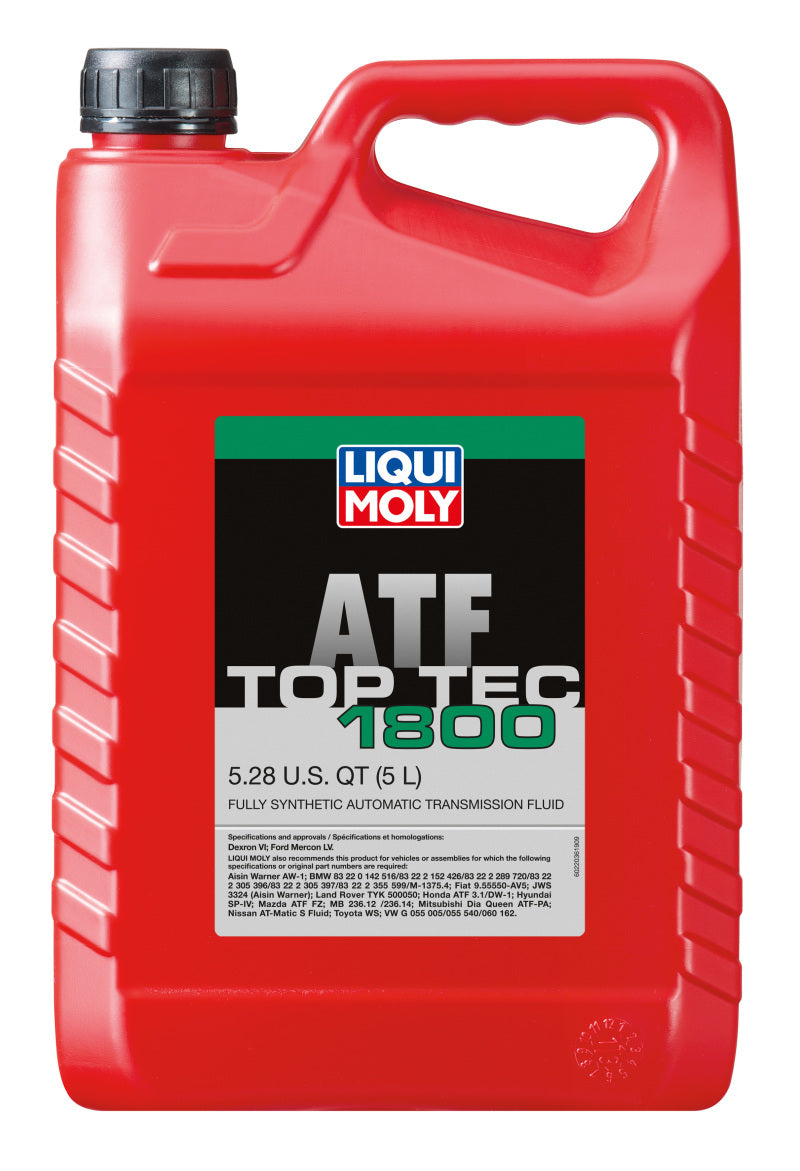 Liqui Moly 5L Top Tec 1800 ATF Automatic Transmission Fluid 22036