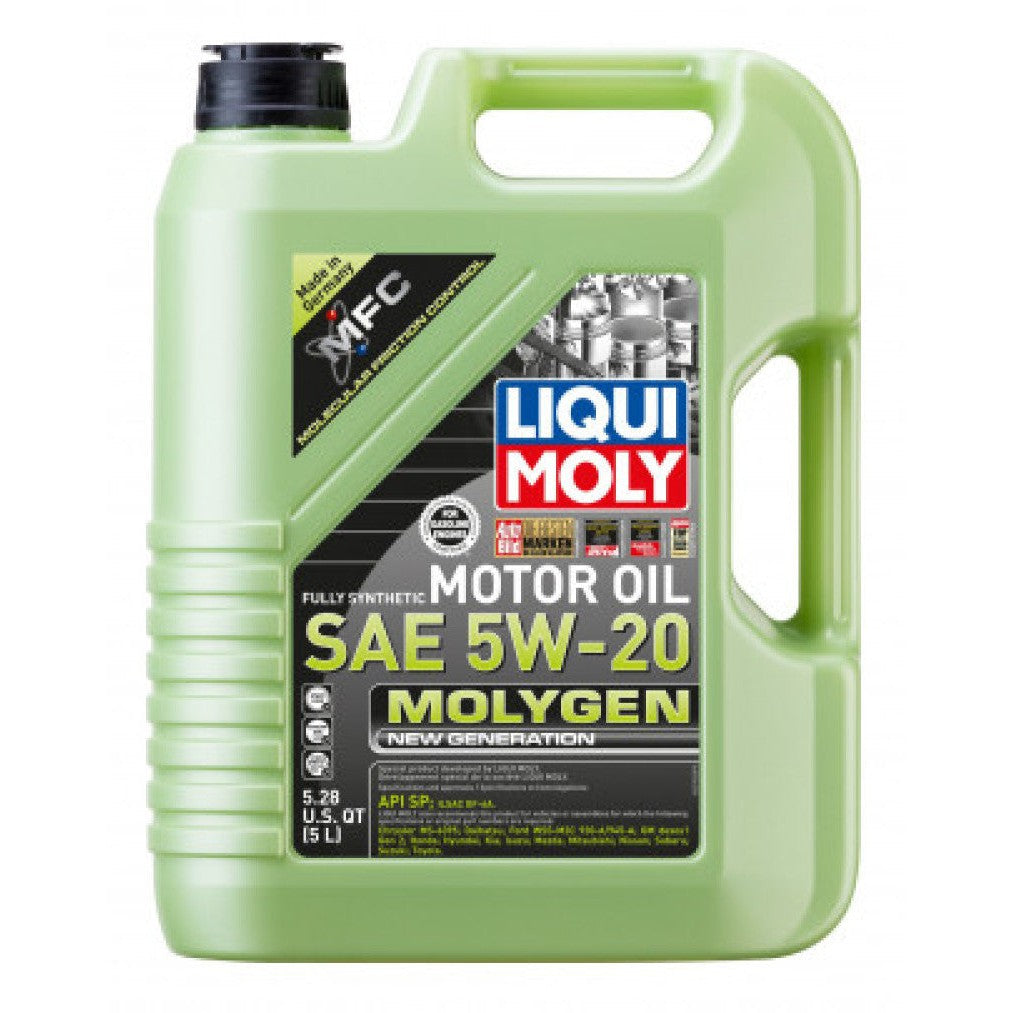 Liqui Moly 5L Molygen New Generation SAE 5W20 Motor Oil 22152