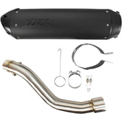 Two Brothers Racing S1R Series Black Slip-On System For Harley-Davidson Pan America 1250 2021