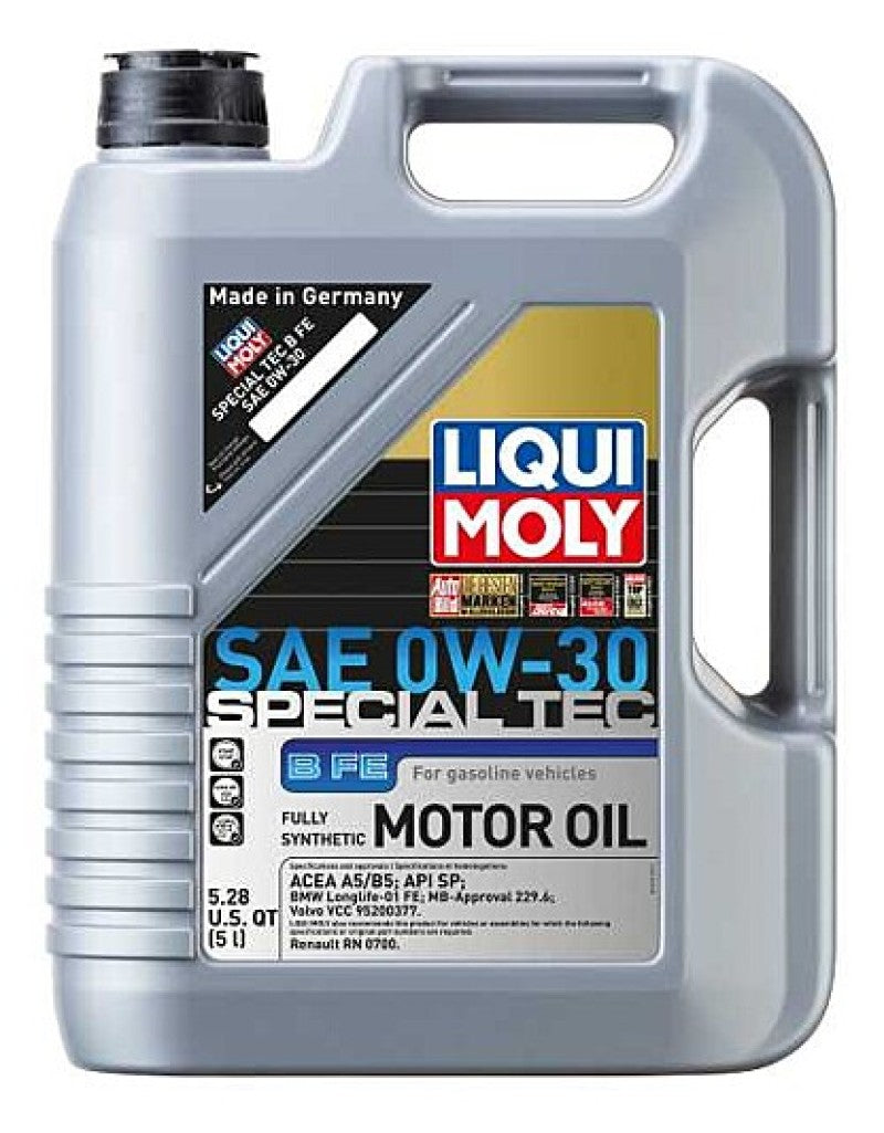 Liqui Moly 5L Special Tec B SAE 0W30 Motor Oil 22261