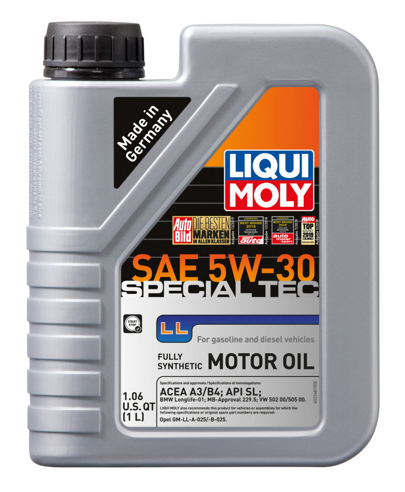 Liqui Moly 1L Special Tec LL SAE 5W30 Motor Oil 2248