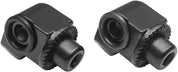 Kuryakyn Splined Rear Black Footpeg Adaptors 3899