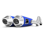 HMF Muffler Honda Talon 19-24 Bohemian Blue Performance Dual Full System Exhaust Euro End Cap