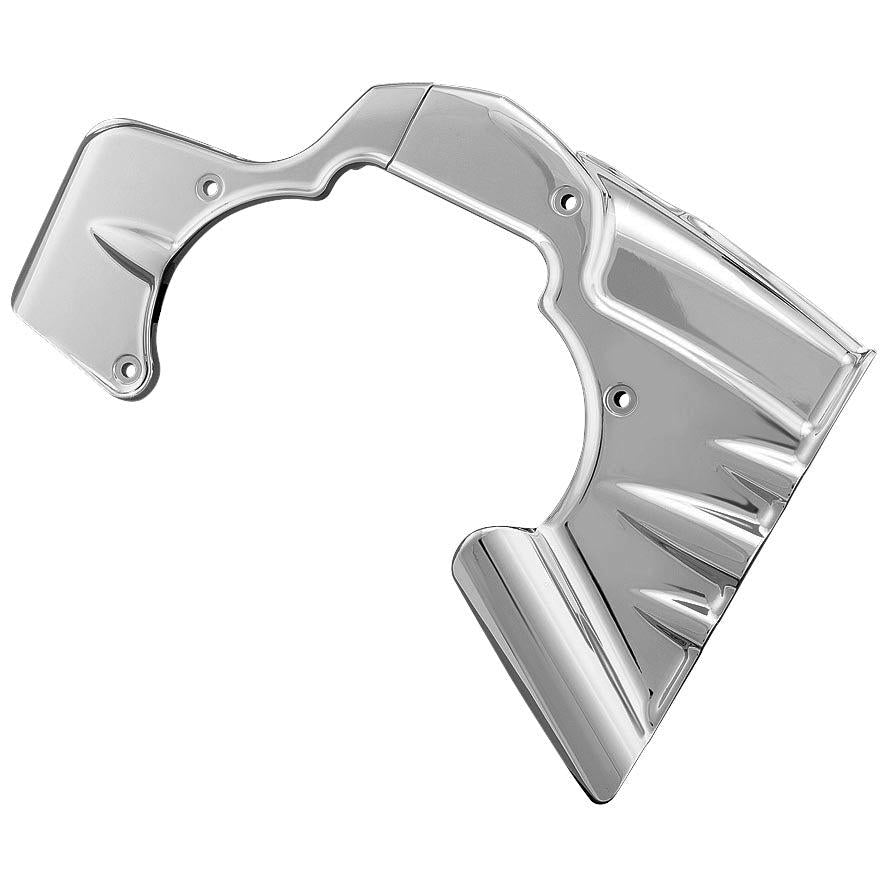 Harley FLHTCU 07-08Transmission Shroud For True Dual Headers Chrome by Kuryakyn