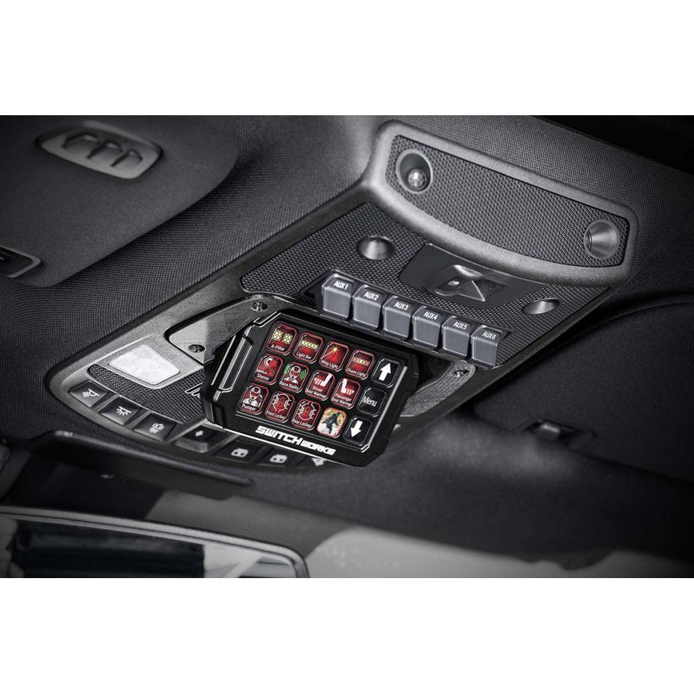 Switch Works Alpha12 Digital Smart Switcher with 12-Outputs With Mount For Ford Raptor 2021-2024