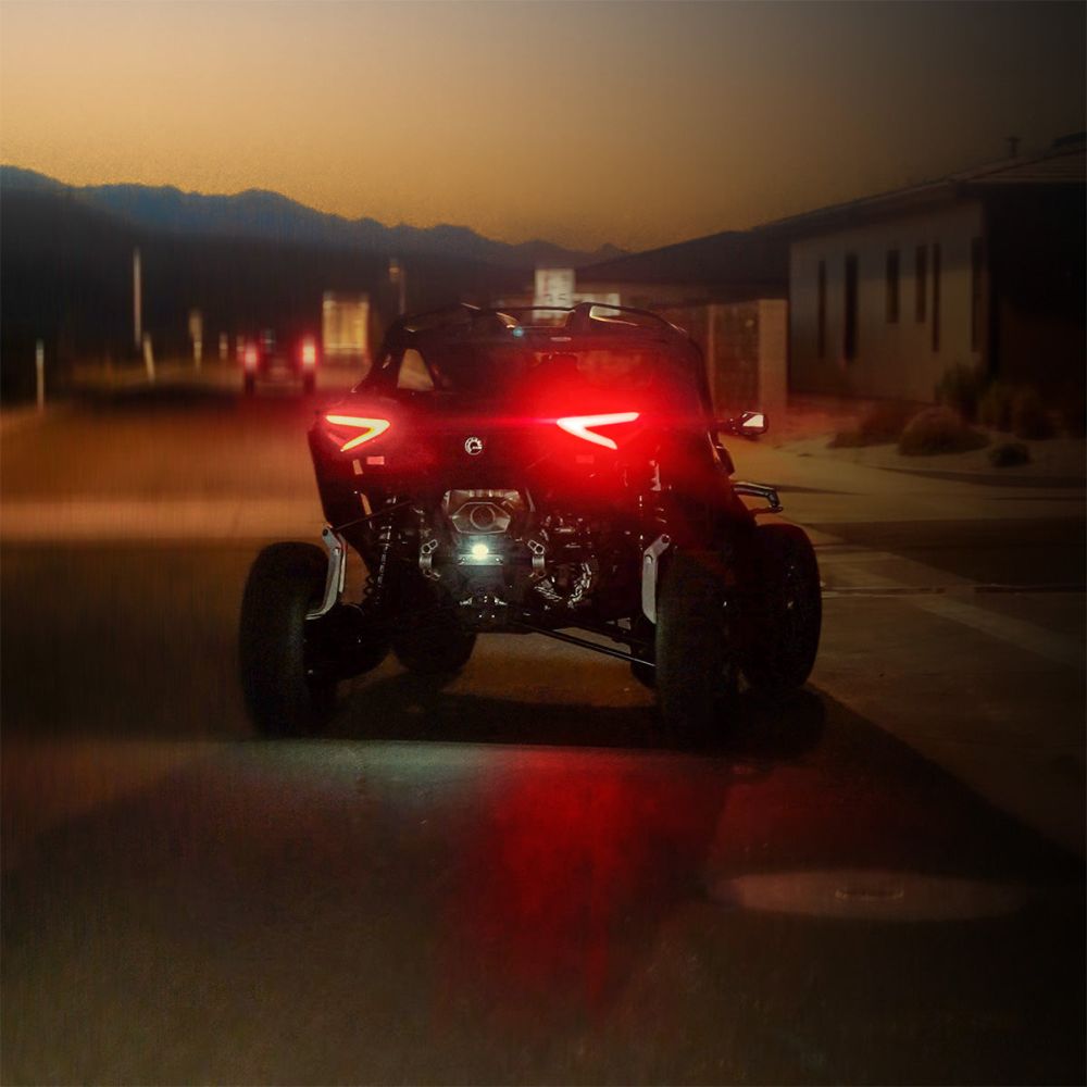 Switch Works Tango2 Turn-Signal Kit with All-In-One Controller and Taillight Integration For Can-Am Maverick X3/Sport 2017-2024