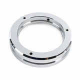 Vance & Hines End Cap Kit Straight-Cut Round for Pro Pipe Chrome 23079