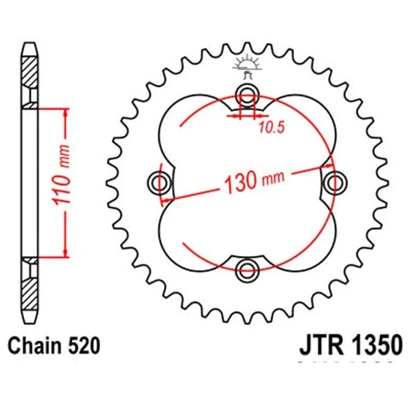 Front & Rear Steel Sprocket Kit for ATV/UTV HONDA TRX400EX SporTrax 2001-2004