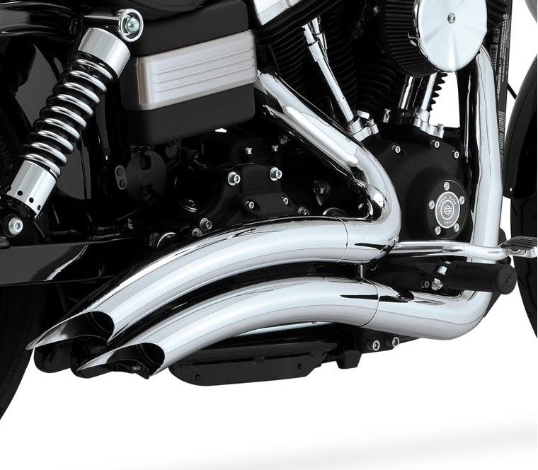 Vance & Hines Big Radius 2-2 Full Exhaust System Chrome 23371