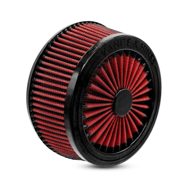 Vance & Hines Replacement Air Filter for Rogue/Cage Fighter/X/America/Blade Red