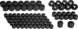Kuryakyn Gloss Black Kool Kaps Engine Kit 2452