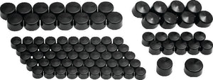 Kuryakyn Gloss Black Kool Kaps Engine Kit 2452