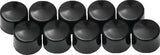 Kuryakyn Gloss Black 1/4in Allen-Head Kool Kaps (10-Pack) 2457