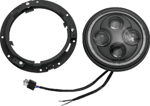 Kuryakyn Orbit Vision 7in LED Headlight 2460
