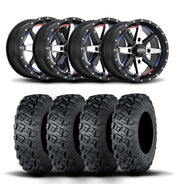 ITP Cyclone 14" Wheels And Versa Cross XTR Tires [28x10-14]