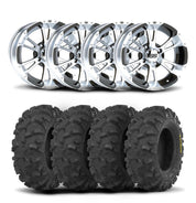 ITP SS212 15" Matte Black Wheels And Blackwater Evolution Tires [32x10-15]