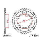 Steel Rear Sprocket 38T for Street HONDA VT750 Shadow C/CD/CD2 1998-2003