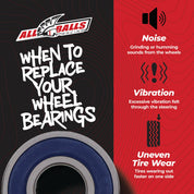 All Balls Racing Rear Wheel Bearing Kit 25-1117