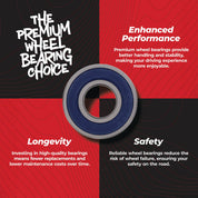 All Balls Racing Rear Wheel Bearing Kit 25-1117