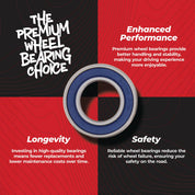 Pivot Works Rear Premium Wheel Bearing Kit 25-1404