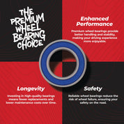 Pivot Works Front Premium Wheel Bearing Kit 25-1482