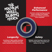 Pivot Works Rear Wheel Bearing Upgrade Premium Kit 25-1552