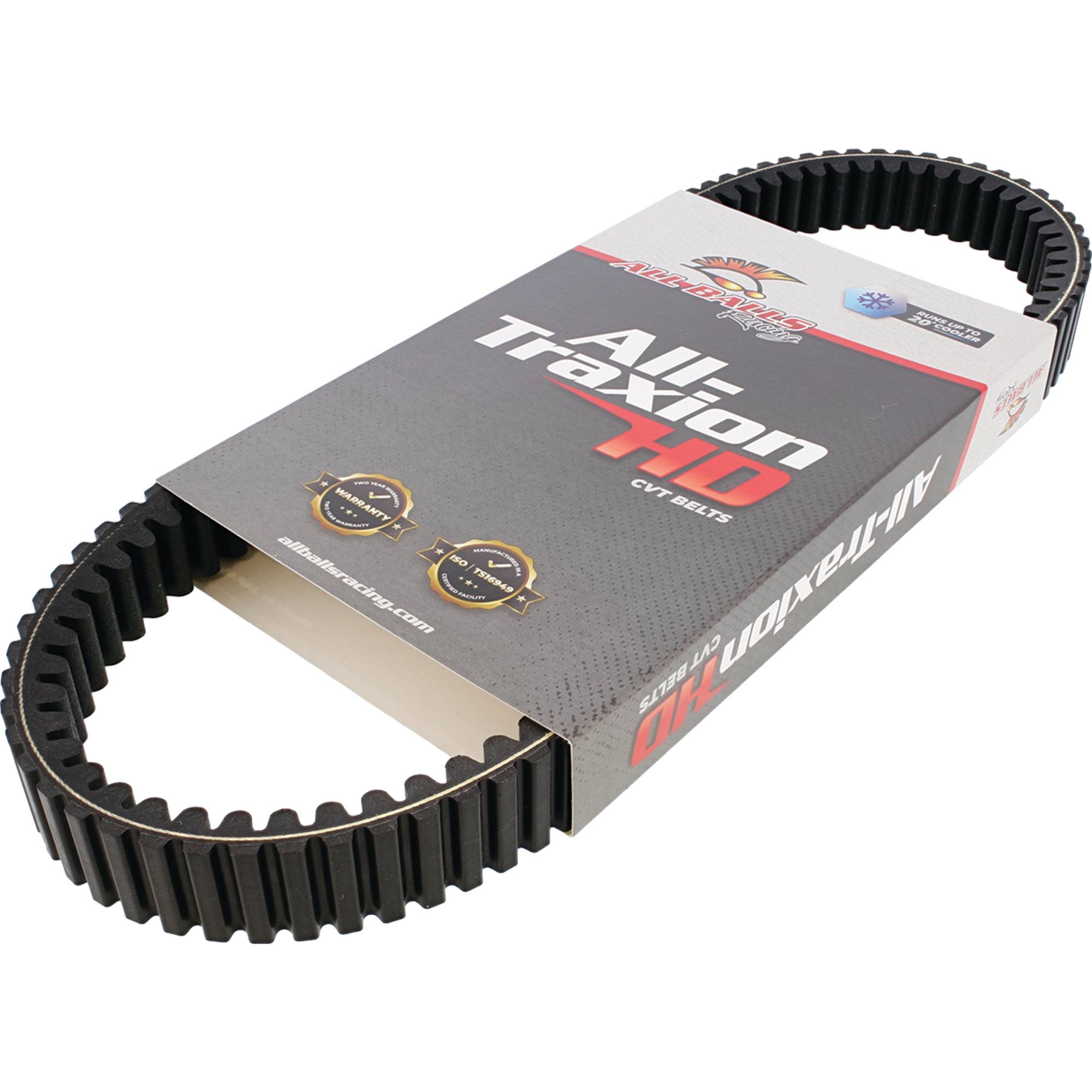 All Balls Racing Traxion CVT Belt HD 25-9009