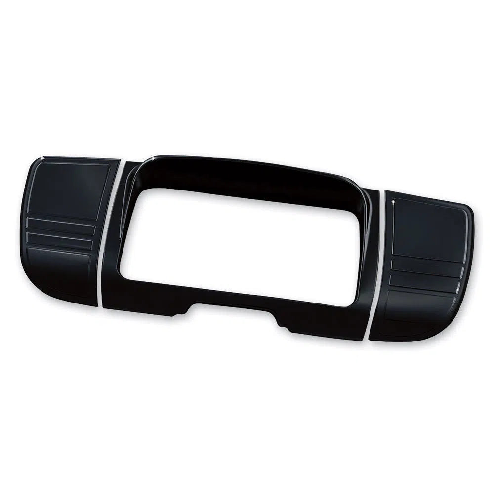 Kuryakyn Deluxe Tri-Line Stereo Trim Deluxe Stereo Trim - 7299