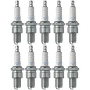 Set of 10 NGK Standard Spark Plugs for Yamaha WR200R 1992 Engine 200cc