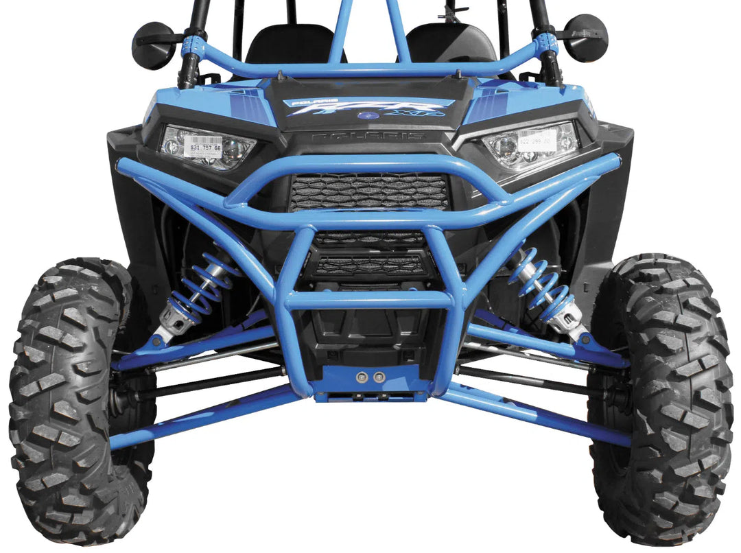 DragonFire Racing RacePace Front Bumper for RZR XP 1000 and RZR 900 Models - Blue  - 01-1114