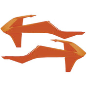 Acerbis 16 Orange Radiator Shrouds for KTM - 2421085226