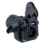 Adaptador de remolque múltiple Hopkins 47565 de 7 vehículos recreativos a 6 redondos/4 planos