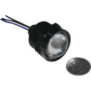 Letric Lighting Royal Flush Mount G2 LED 3-Wire, 1", Black/White/Amber
